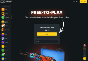 Csgofast free 100 points